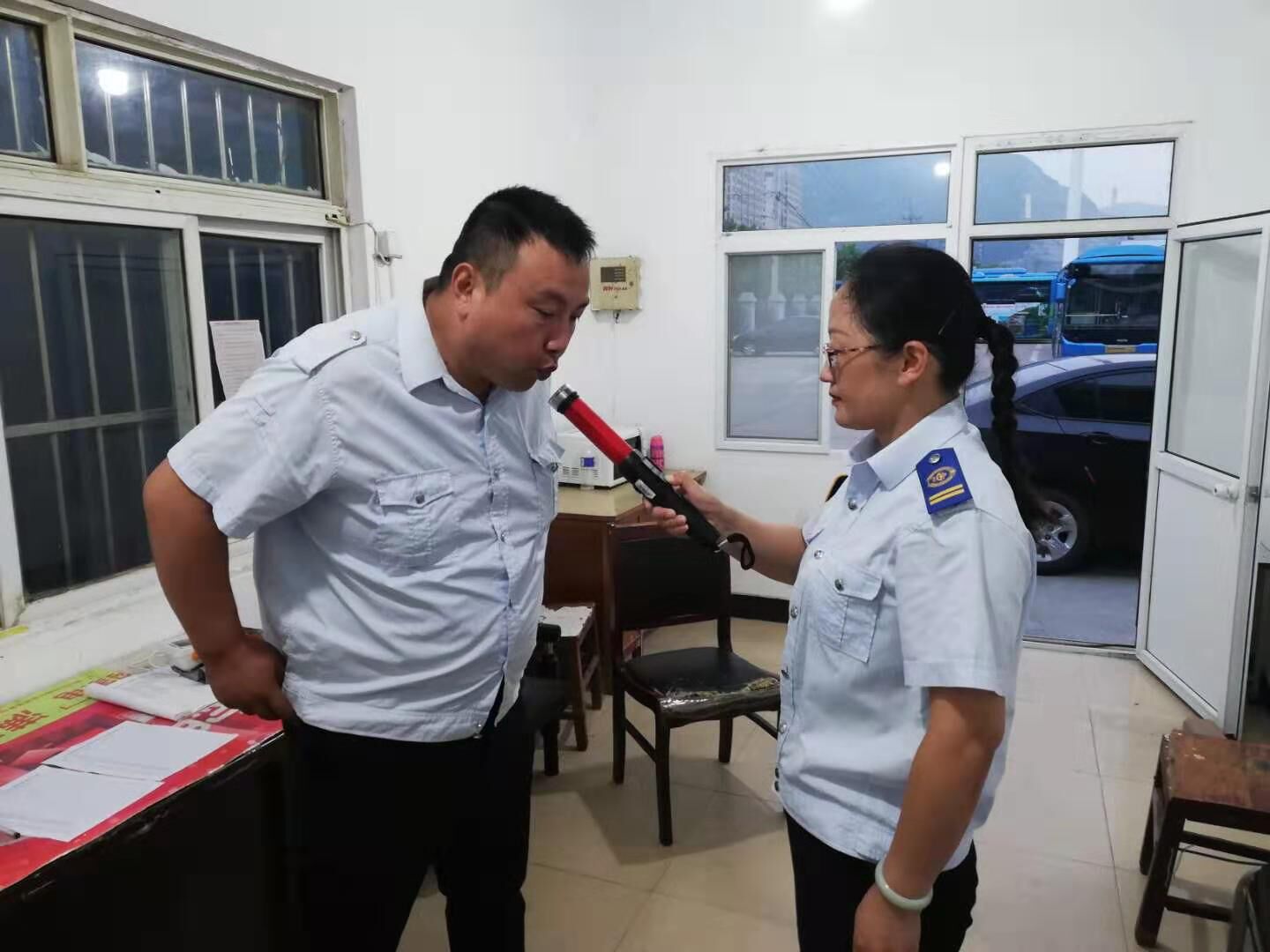 公交集團公交事業一部持續開展酒精測試 確保行車安全